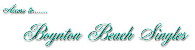 Boynton Beach Singles